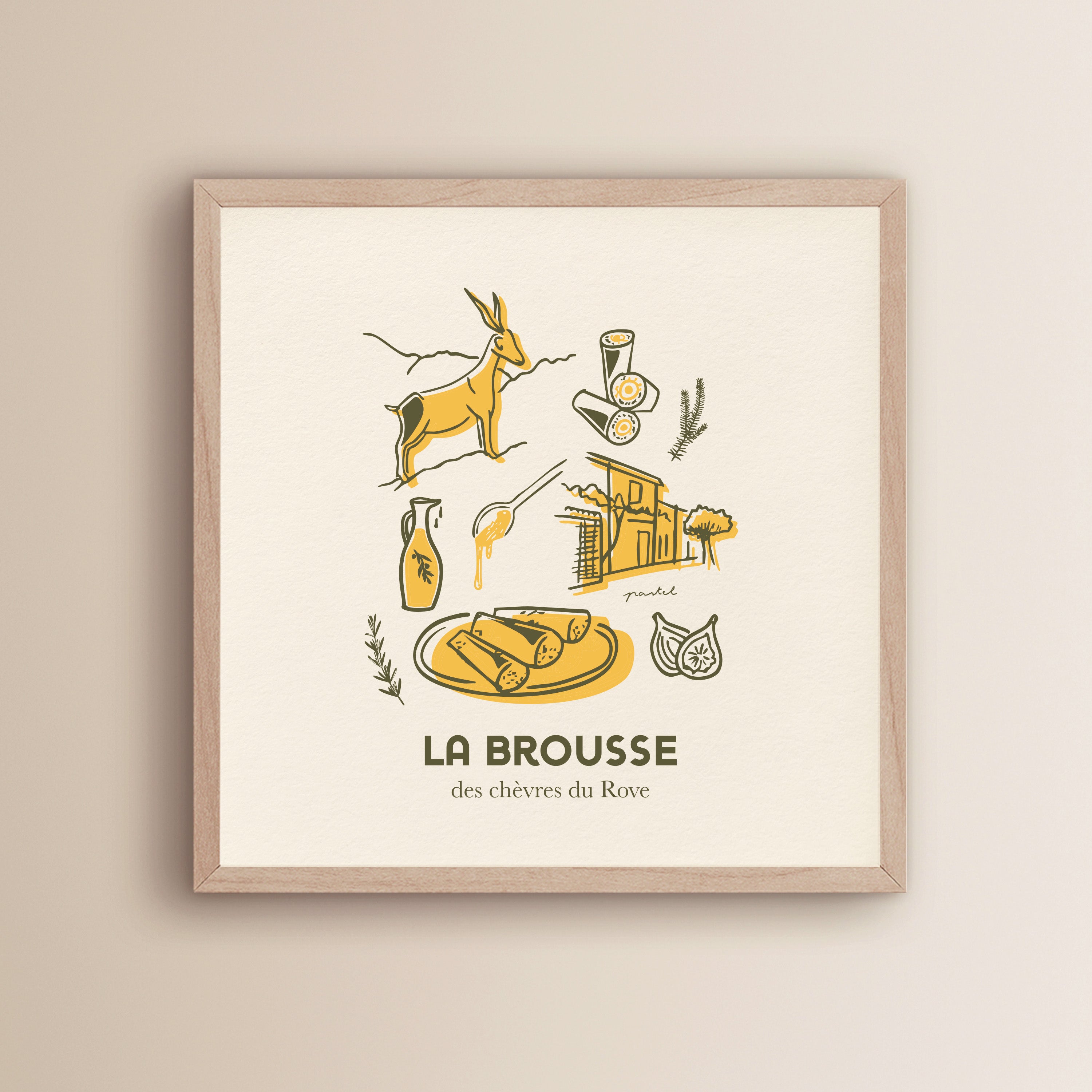 Affiche "La brousse du Rove"