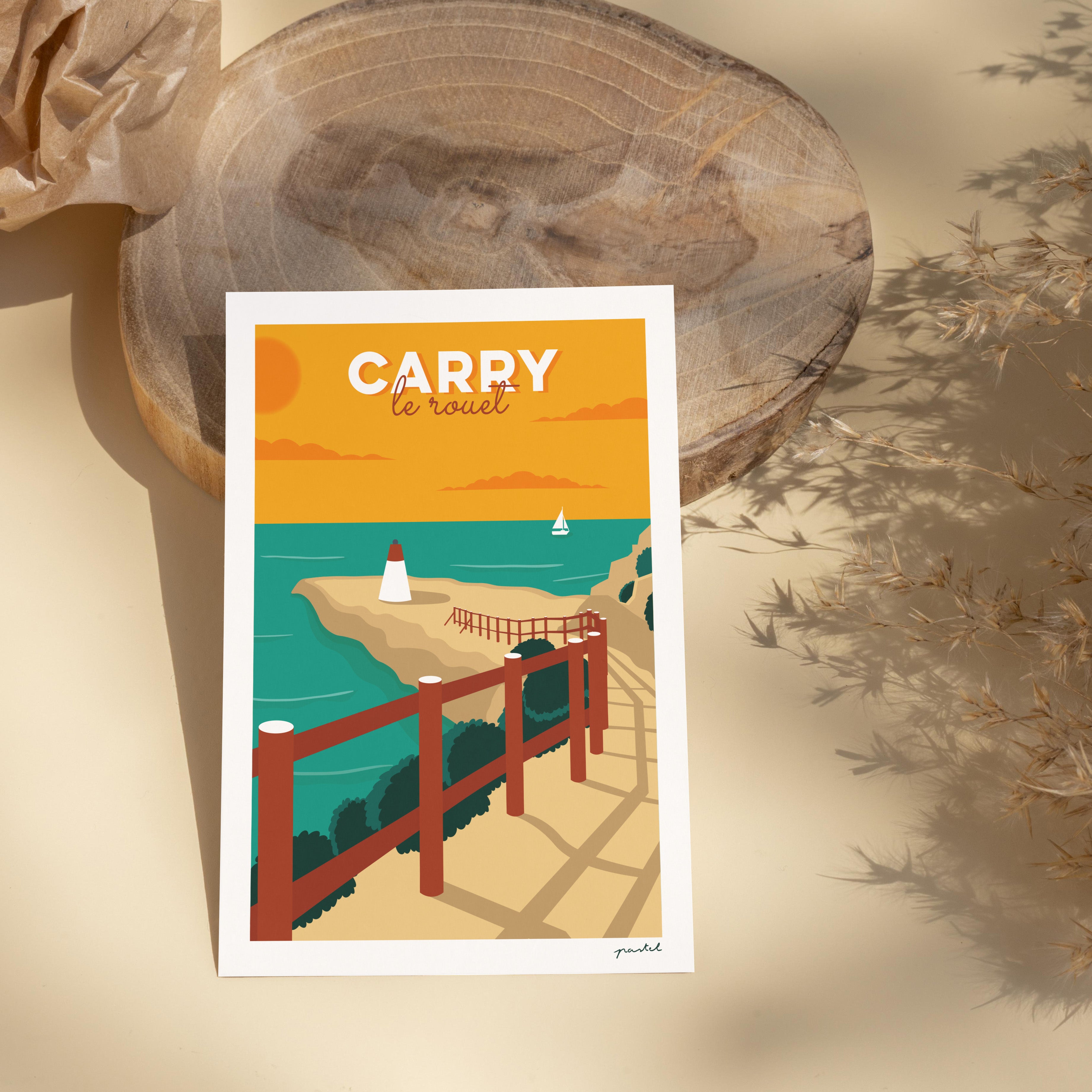 Carte postale "Carry-le-Rouet"