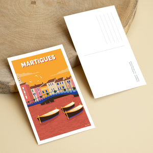 Carte postale "Martigues"