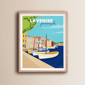 Affiche "La Venise Provençale"